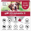 K9 Advantix II Large Dogs 21.55 lbs. | Vet-Recommended Flea, Tick & Mosquito Treatment & Prevention | 1-Mo Supply