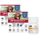 K9 Advantix II XL Dogs Over 55 lbs. | Vet-Recommended Flea, Tick & Mosquito Treatment & Prevention | 12-Mo Supply + Tapeworm Dewormer for Dogs (5 Tablets)