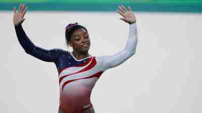 Simone Biles - USA gymnast with ADHD