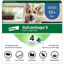 Advantage II XL Dogs Over 55 lbs.|Vet-Recommended Flea Treatment & Prevention|4-Month Supply