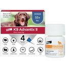 K9 Advantix II XL Dogs Over 55 lbs. | Vet-Recommended Flea, Tick & Mosquito Treatment & Prevention | 6-Mo Supply + Tapeworm Dewormer for Dogs (5 Tablets)