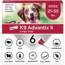 K9 Advantix II Large Dogs 21.55 lbs. | Vet-Recommended Flea, Tick & Mosquito Treatment & Prevention | 6-Mo Supply