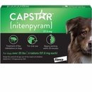 Capstar Flea Control for Dogs Over 25 lbs (6 Tablets)