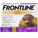 Frontline Gold for Dogs 45-88 lbs, 3 Month