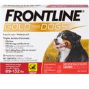 Frontline Gold for Dogs 89-132 lbs, 3 Month