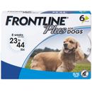 Frontline Plus for Dogs 23-44 lbs, 6 Month