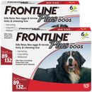 Frontline Plus for Dogs 89-132 lbs, 12 Month
