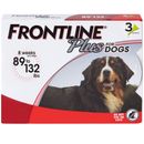 Frontline Plus for Dogs 89-132 lbs, 3 Month