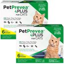 PetPrevea Plus Flea Tick for Cats - 1.5 lbs or more, 12 Month Supply