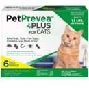 PetPrevea Plus Flea Tick for Cats - 1.5 lbs or more, 6 Month Supply