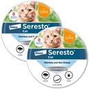 Seresto Cat Vet-Recommended Flea & Tick Treatment & Prevention Collar for Cats, 8 Months Protection | 2  Pack