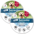 Seresto Large Dog Vet-Recommended Flea & Tick Treatment & Prevention Collar for Dogs Over 18 lbs.|2 Pack