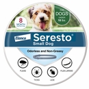 Seresto Small Dog Vet-Recommended Flea & Tick Treatment & Prevention Collar for Dogs Under 18 lbs.|8 Months Protection