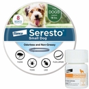 Seresto Small Dog Vet-Recommended Flea & Tick Treatment & Prevention Collar for Dogs Under 18 lbs.|8 Months Protection  + Tapeworm Dewormer for Dogs (5 Tablets)