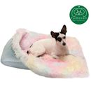 Furhaven Self-Warming Convertible Cuddle Pet Bed & Mat
