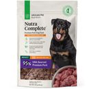 Ultimate Pet Nutrition Freeze Dried Raw Nutra Complete Pork Dog Food 16 oz