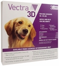 Vectra 3D PURPLE for Dogs 56-95 lbs - 3 Doses