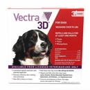 Vectra 3D RED for Dogs over 95 lbs - 3 Doses
